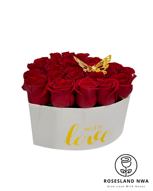 MEDIUM BLOOM & BOX HEART