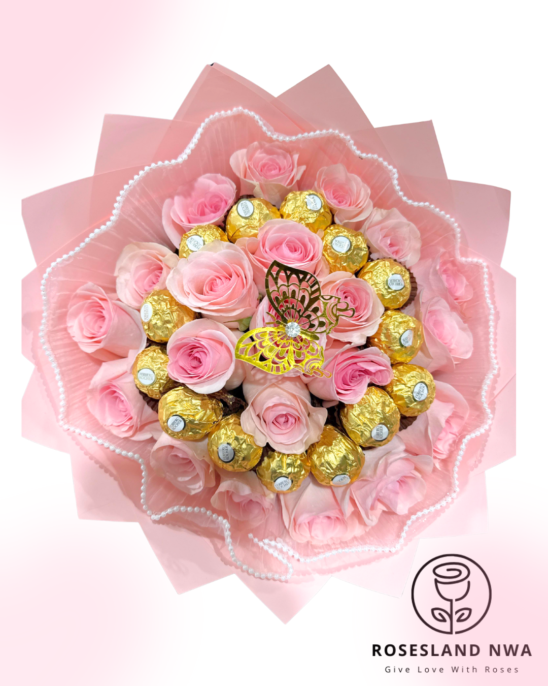 Royal Blush Butterfly Bouquet